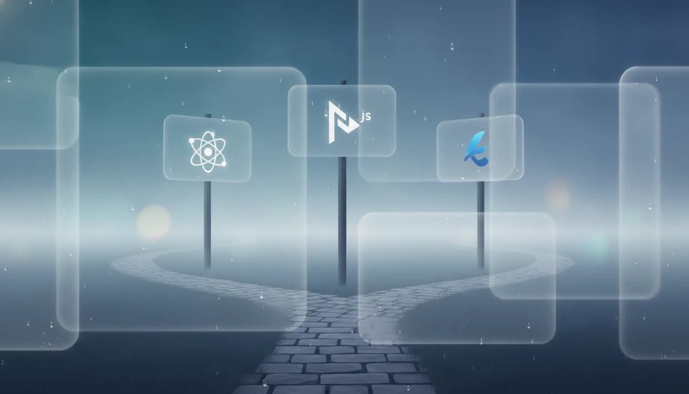 React, Next.js, Flutter: How We Choose the Right Tech Stack for Every Client Project